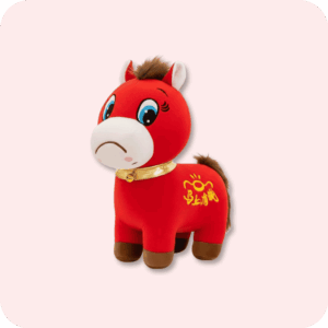 Crying Horse Plush 8 Inches